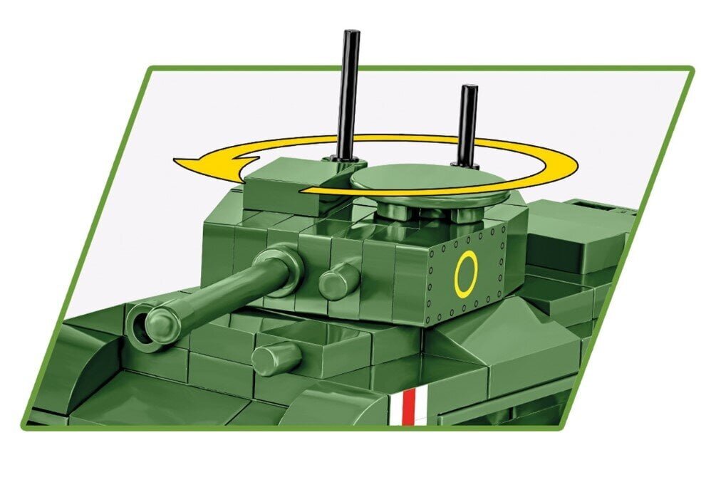 Konstruktor Cobi Cromwell Mk.IV, 110 tk цена и информация | Klotsid ja konstruktorid | hansapost.ee