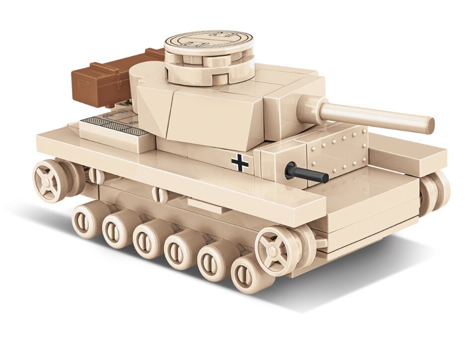 Konstruktor Cobi Panzerkampfwagen III, 82 tk цена и информация | Klotsid ja konstruktorid | hansapost.ee