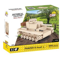 Konstruktor Cobi Panzerkampfwagen III, 82 tk hind ja info | Klotsid ja konstruktorid | hansapost.ee