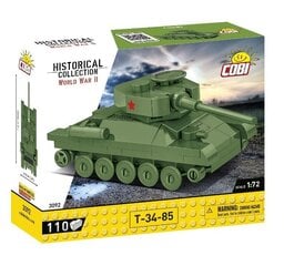 Konstruktor Cobi Tank T-34/85, 110 tk hind ja info | Klotsid ja konstruktorid | hansapost.ee