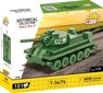 Konstruktor Cobi Tank T-34/76, 101 tk цена и информация | Klotsid ja konstruktorid | hansapost.ee