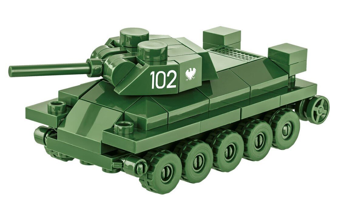 Konstruktor Cobi Tank T-34/76, 101 tk цена и информация | Klotsid ja konstruktorid | hansapost.ee