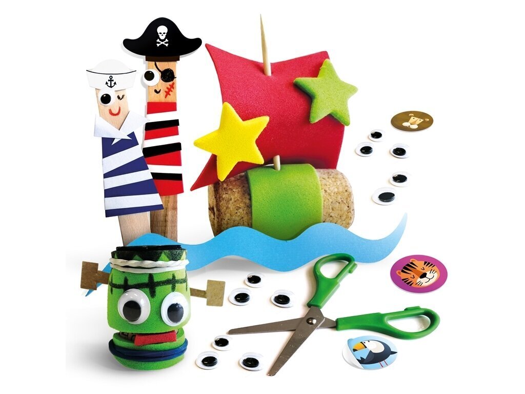 Õppemäng Headu Eco Art & Craft цена и информация | Arendavad laste mänguasjad | hansapost.ee