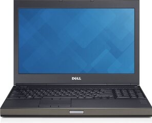 Dell Precision M4800 Intel Core i7-4800MQ 8/256 GB SSD Win 10 Pro hind ja info | Sülearvutid | hansapost.ee