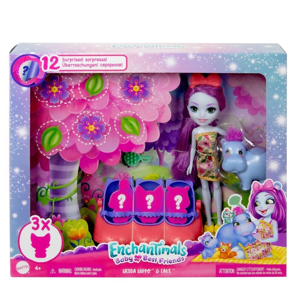 Surprise nukk koos sõbraga Enchantimals Baby Best Friends Mattel hind ja info | Mänguasjad tüdrukutele | hansapost.ee