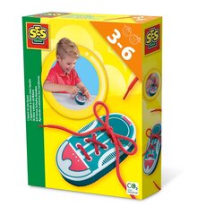 Õppemäng Õpin kingapaelu siduma SES creative, 14629 hind ja info | Arendavad laste mänguasjad | hansapost.ee