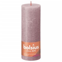 Bolsius sammasküünlad Shine 6 tk 190 x 68 mm vanaroosa цена и информация | Свечи, подсвечники | hansapost.ee