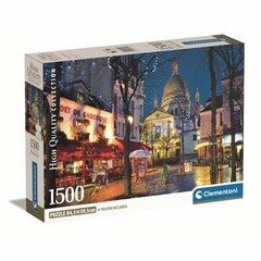 Pusle Paris Montmartre Clementoni, 1500 tk hind ja info | Pusled lastele ja täiskasvanutele | hansapost.ee