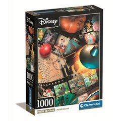 Pusle Classic Movies Disney Clementoni, 1000 tk hind ja info | Pusled lastele ja täiskasvanutele | hansapost.ee