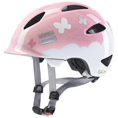 Товар с повреждённой упаковкой. Детский велосипедный шлем Uvex Oyo Style Butterfly розовый, белый/розовый цена и информация | Товары для спорта, отдыха, туризма с поврежденной упаковкой | hansapost.ee