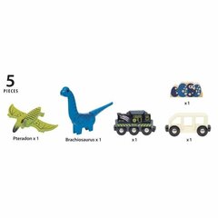 Поезд Brio Dinosaur Battery train цена и информация | Игрушки для мальчиков | hansapost.ee