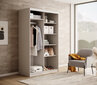 Kapp ADRK Furniture Delia 120, valge цена и информация | Kapid | hansapost.ee