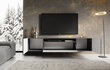 TV-kapp ADRK Furniture Noemi, hall hind ja info | Televiisori alused | hansapost.ee