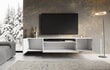 Tv-kapp ADRK Furniture Noemi, valge hind ja info | Televiisori alused | hansapost.ee