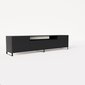 TV-kapp ADRK Furniture Noemi, must hind ja info | Televiisori alused | hansapost.ee