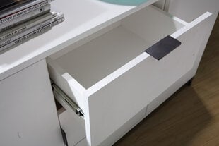 Шкафчик ADRK Furniture Lenea G013, коричневый цвет цена и информация | Шкафчики в гостиную | hansapost.ee