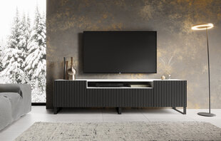 ТВ шкафчик ADRK Furniture Noemi, черный/белый цвет цена и информация | Тумбы под телевизор | hansapost.ee