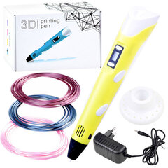 3D pliiats Magic Pen 3D + täidis цена и информация | Смарттехника и аксессуары | hansapost.ee