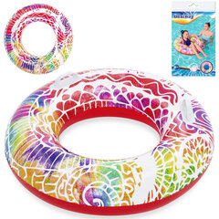 Täispuhutav rõngas Bestway Summer Swirl, 91cm, punane hind ja info | Täispuhutavad veemänguasjad ja ujumistarbed | hansapost.ee