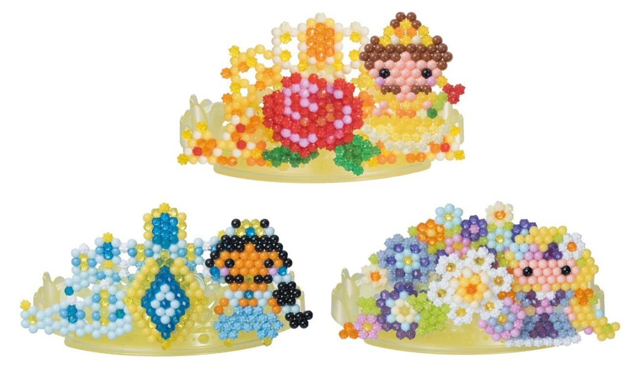 Loominguline helmeste komplekt Aquabeads Disney Princess Crown Tiara hind ja info | Arendavad laste mänguasjad | hansapost.ee