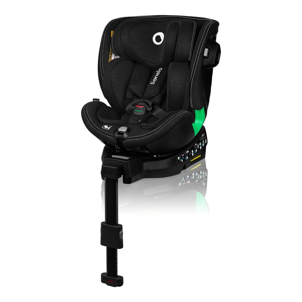 Turvatool Lionelo Harmony I-size, 0-36 kg, black hind ja info | Turvatoolid ja turvahällid | hansapost.ee