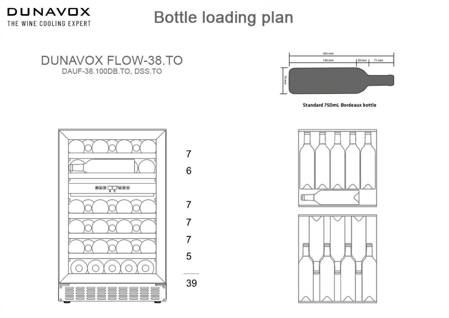 Dunavox DAUF-38.100DB.TO цена и информация | Veinikülmkapid | hansapost.ee