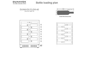 Dunavox DAUF-40.138B цена и информация | Винные холодильники | hansapost.ee