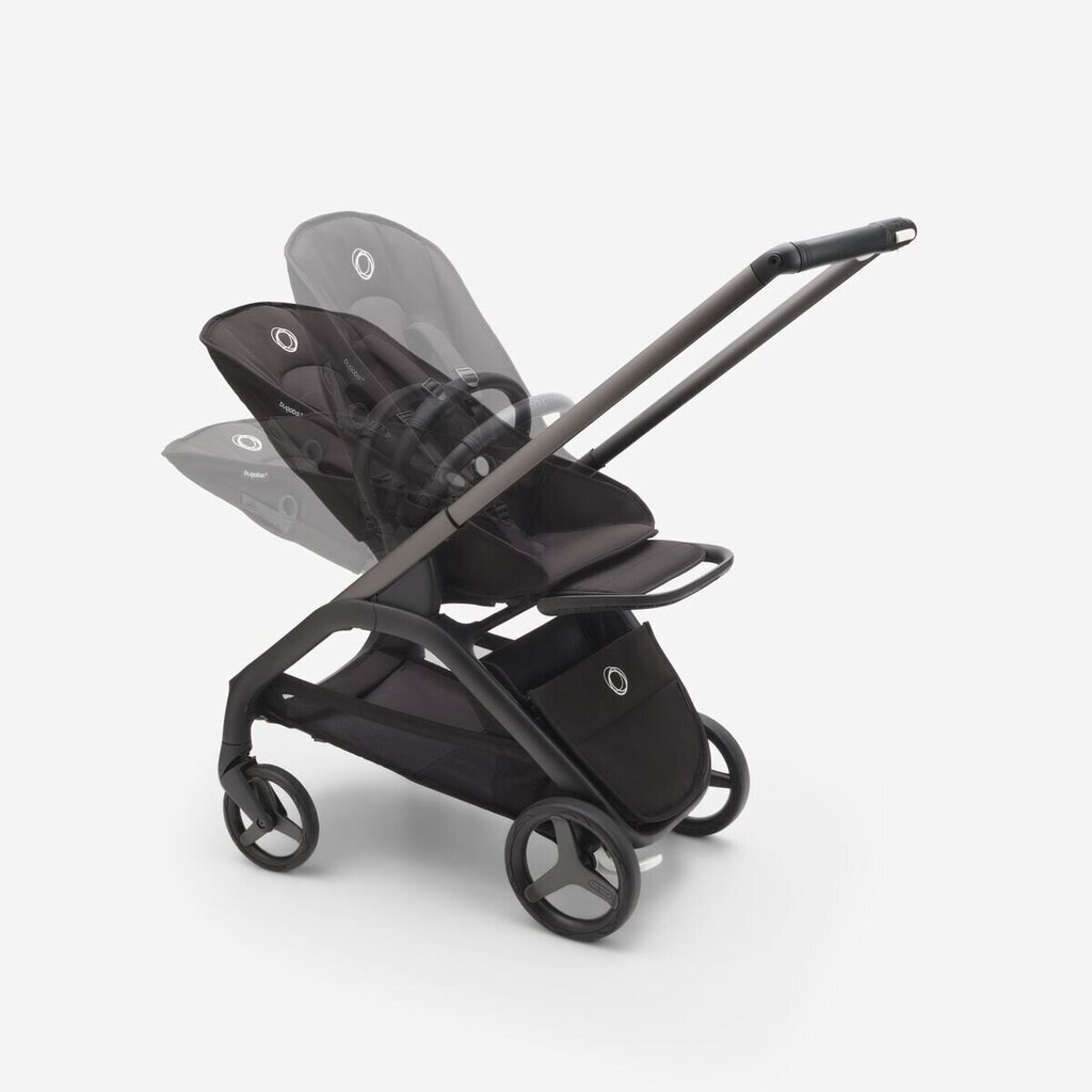 Lapsevanker Bugaboo Dragonfly, black/desert taupe цена и информация | Vankrid, jalutuskärud | hansapost.ee