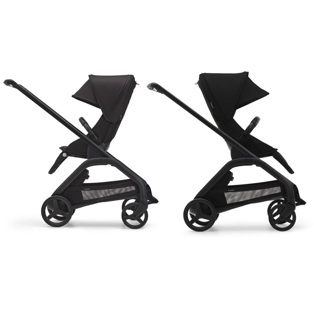 Lapsevanker Bugaboo Dragonfly, black/desert taupe цена и информация | Vankrid, jalutuskärud | hansapost.ee