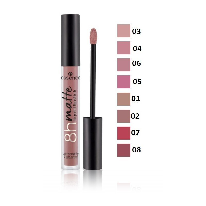 Vedel matt huulepulk Essence 8h Matte Liquid Lipstick, 02 Silky Hazelnut, 2,5 ml цена и информация | Huulekosmeetika | hansapost.ee