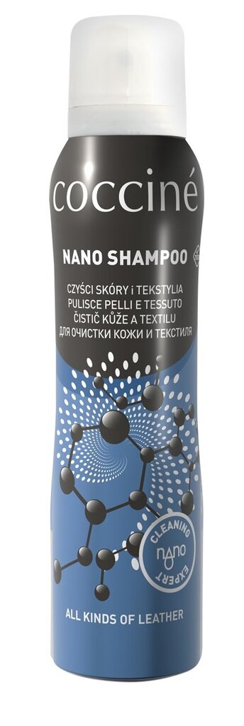 Šampoon igat liiki nahale ja tekstiilile Coccine Nano, 150 ml цена и информация | Riiete ja jalanõude hooldusvahendid | hansapost.ee