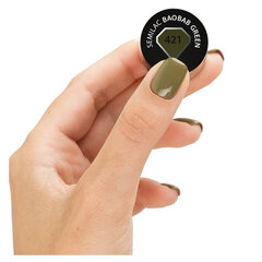 Гибридный лак 421, Баобаб зеленый, 7 мл цена и информация | Лаки для ногтей, укрепители для ногтей | hansapost.ee