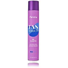 Volüümi andev juukselakk Fanola Fan Touch Be Elastic volüümi andev juukselakk, keskmise hoidmisega, 500 ml hind ja info | Juuste viimistlusvahendid | hansapost.ee