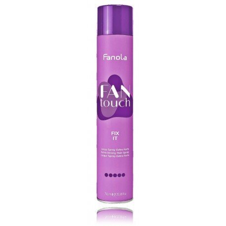 Juukselakk Fanola Fan Touch Fix It Extra Strong juukselakk, tugevad fiksatsioonid, 750 ml цена и информация | Juuste viimistlusvahendid | hansapost.ee