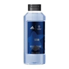 Adidas UEFA Champions League, 400 ml цена и информация | Масла, гели для душа | hansapost.ee