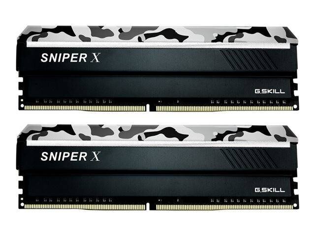 G.Skill Sniper X DDR4, 2x8GB, 2400MHz, CL17 (F4-2400C17D-16GSXW) hind ja info | Operatiivmälu | hansapost.ee