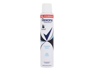 Deodorant naistele Rexona MotionSense Invisible Aqua Antiperspirant, 200 ml hind ja info | Deodorandid | hansapost.ee