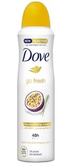 Дезодорант Dove Go fresh с ароматом маракуйи, 150 мл цена и информация | Дезодоранты | hansapost.ee