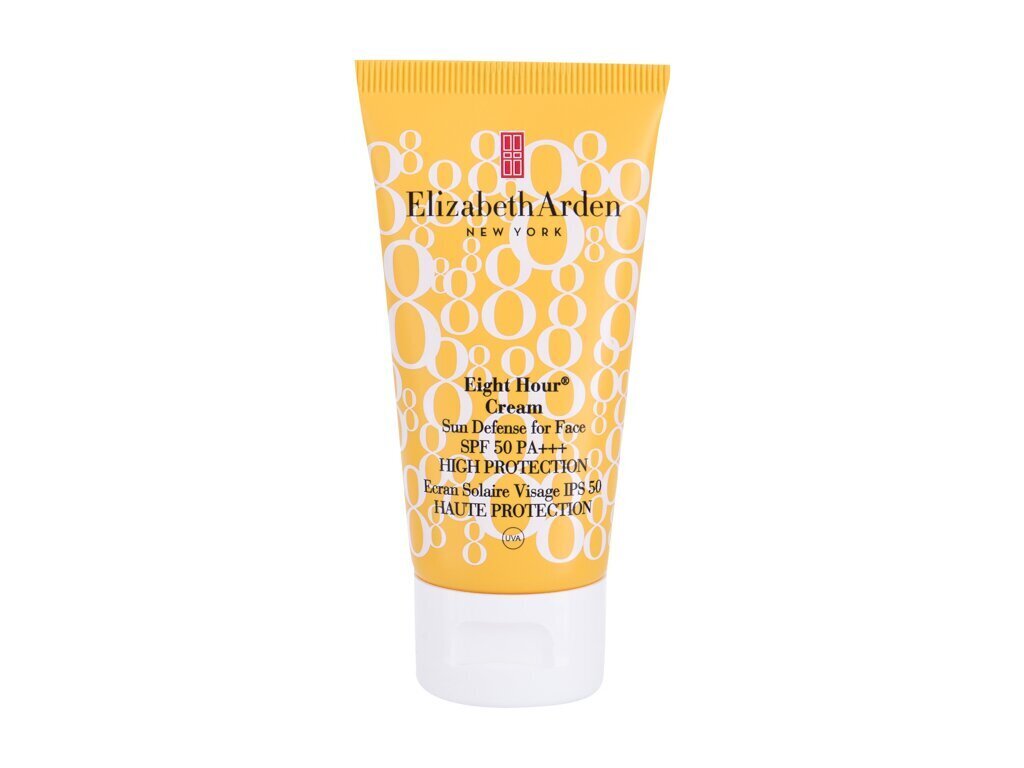 Päikesekreem näole Elizabeth Arden Eight Hour Cream Sun Defense, 50 ml цена и информация | Päikesekaitse ja päevitusjärgsed kreemid | hansapost.ee