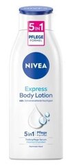 Niisutav kehakreem Nivea Express Hydration Body Lotion, 400 ml price and information | Body creams, body oils and lotions | hansapost.ee