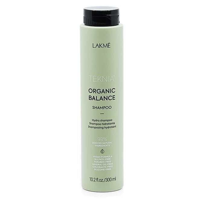 Šampoon Lakmé Teknia Organic Balance, 300 ml hind ja info | Šampoonid | hansapost.ee