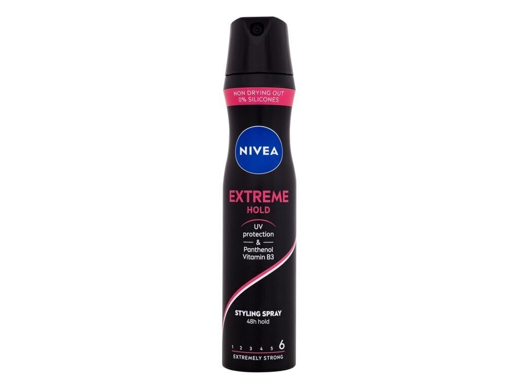 Juukselakk Nivea Extreme Hold, 250 ml hind ja info | Juuste viimistlusvahendid | hansapost.ee