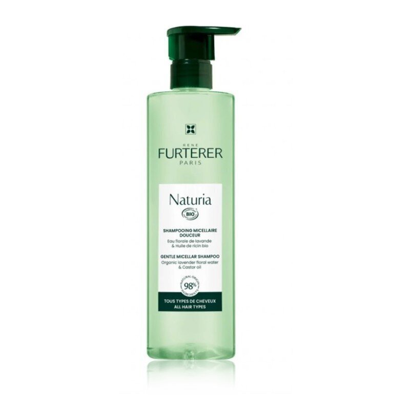 Šampoon Rene Furterer Naturia Gentle Micellar, 400 ml hind ja info | Šampoonid | hansapost.ee