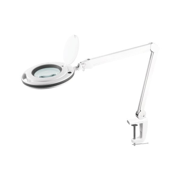 Lamp koos luubiga rebel 5d 10w, 6500 k hind ja info | Laualambid | hansapost.ee