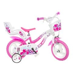 Laste jalgratas Girl Flappy, 12", roosa hind ja info | Jalgrattad | hansapost.ee