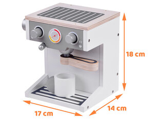 Mängu puidust kohvimasin koos tassiga Coffee Machine, ZA4123 price and information | Toys for girls | hansapost.ee