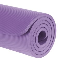 коврик для йоги, 183x61 см, фиолетовый цена и информация | Коврики для йоги, фитнеса | hansapost.ee