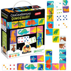 Игра-головоломка Czuczu Domino Dinosaurs 28ELE ZA4222 цена и информация | Настольные игры | hansapost.ee