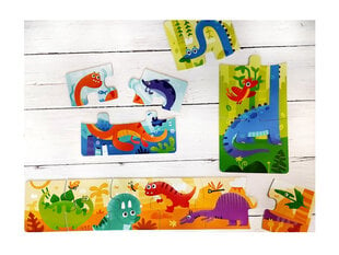 Пазлы для малышей Динозавры Капитан Наука КС0678, 13 д. цена и информация | Развивающие игрушки для детей | hansapost.ee