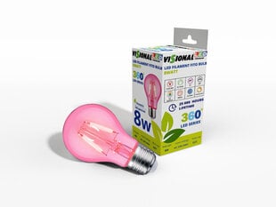 LED лампа для растений Visional, 04-219-8Wт цена и информация | Проращиватели, лампы для растений | hansapost.ee